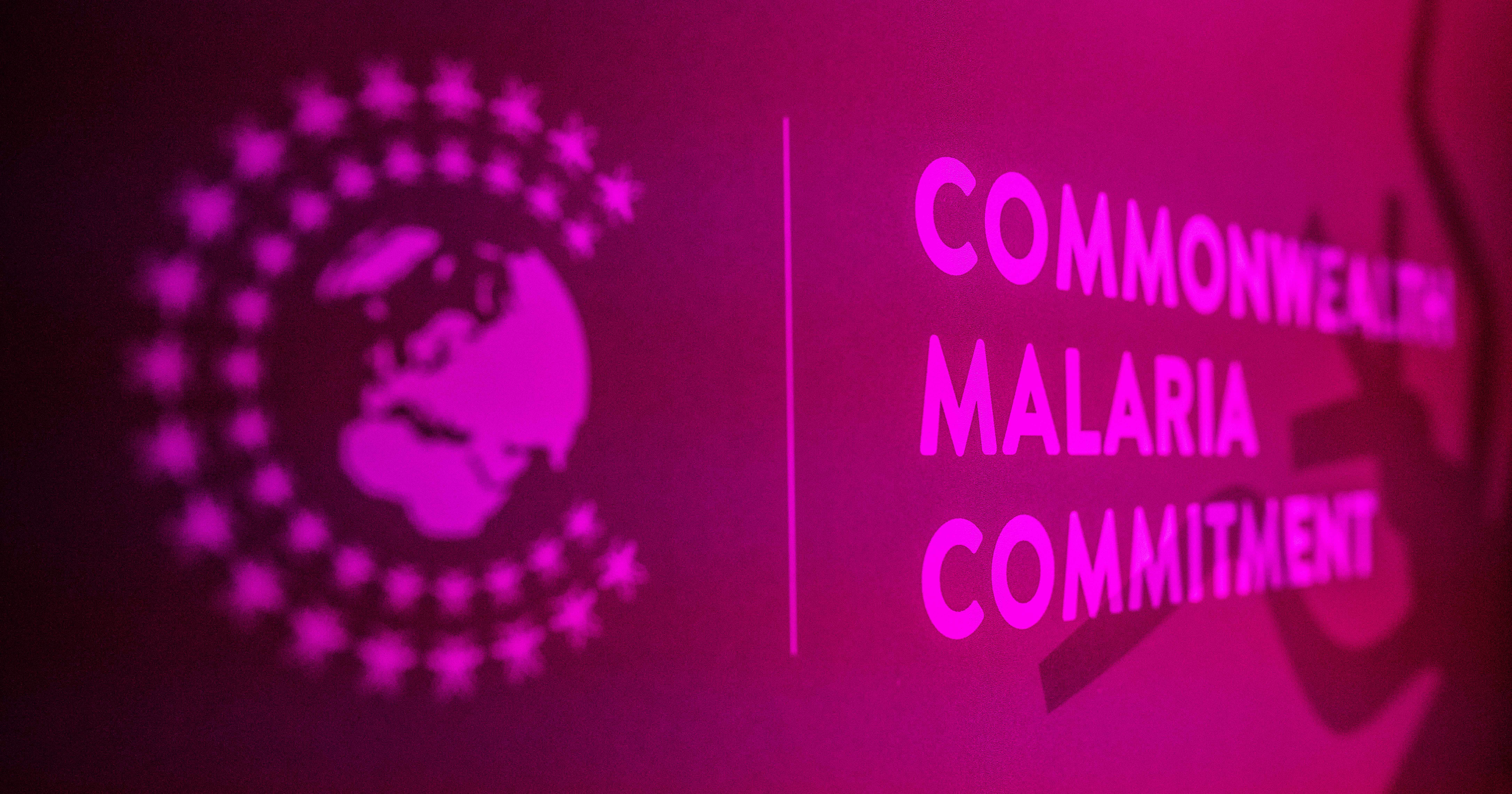 Commonwealth malaria commitment banner